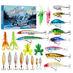 image-Christmas Advent Calendar Fishing Gear Set