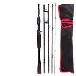 image-Traveling Portable Multi Section Fishing Rod