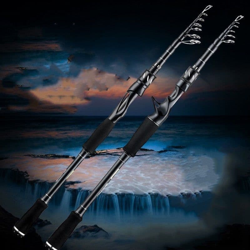 image-Telescopic Road Sub Pole Carbon Fishing Rod
