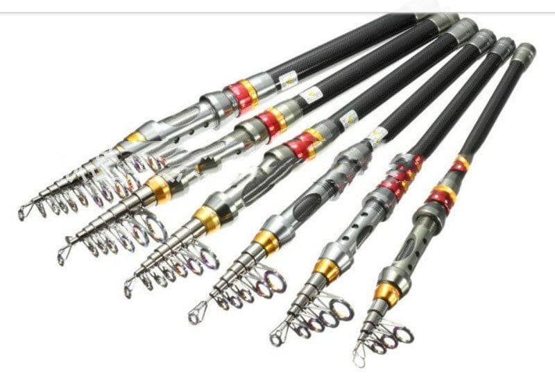image-Fishing Rod Spinning Carbon Fiber Telescopic