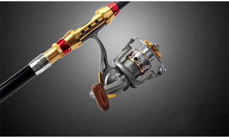 image-Fishing Rod Spinning Carbon Fiber Telescopic