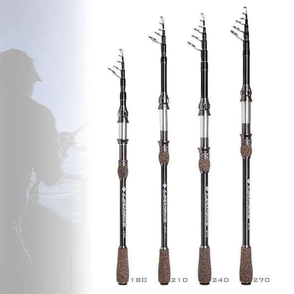 image-Carbon Telescopic Rod Sea Rod Fishing Tackle