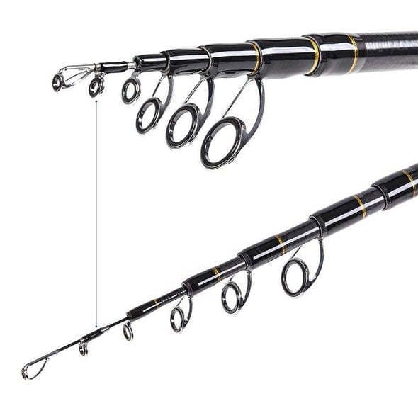 image-Carbon Telescopic Rod Sea Rod Fishing Tackle