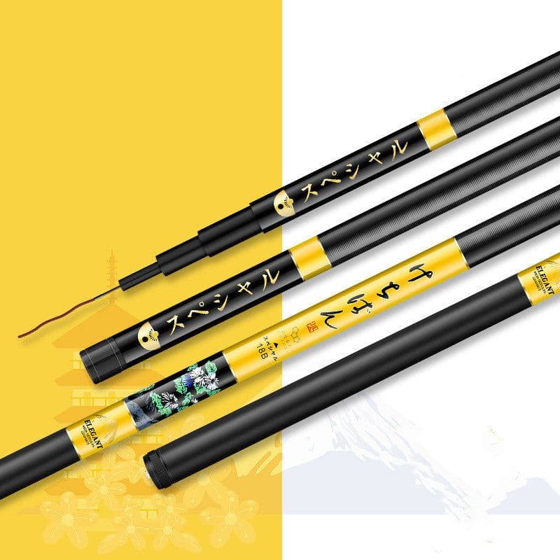 image-5H19 Hardened Carbon Fishing Rod
