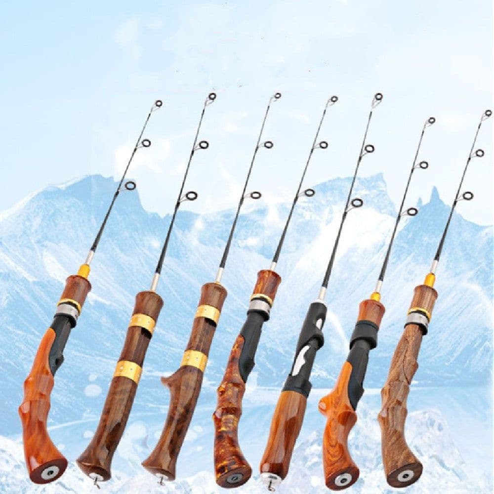 image-Ice Fishing Pole Outdoor Fishing Portable