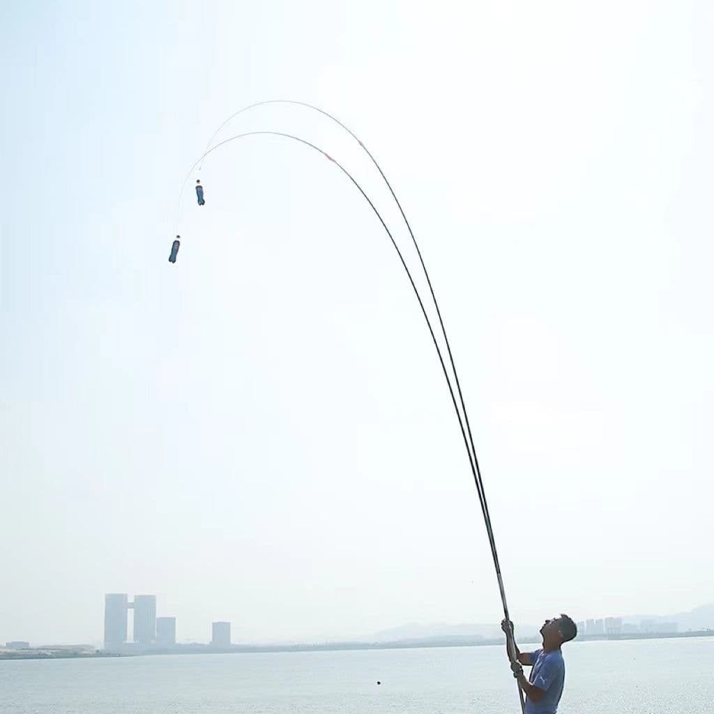 image-Fishing Rod Gun Rod Super Light Nest Rod 8-15 Meters Large Object Long Rod 19 Tune 28 Tune Fishing Rod