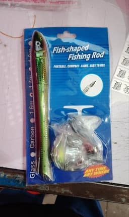 image-Luya Ice Fishing Rock Fishing Pen Rod