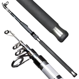 image-Stainless Steel Retractable Long-range Fishing Rod