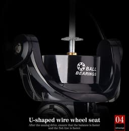 image-Fishing Wheel Metal Fishing Reel Bait Telescopic Fishing Rod Wheel