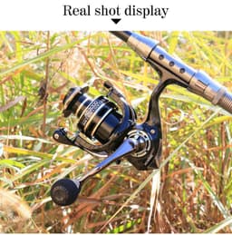 image-Fishing Wheel Metal Fishing Reel Bait Telescopic Fishing Rod Wheel