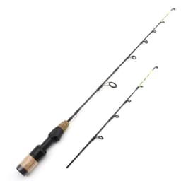 image-Double Tip Ice Fishing Winter Spinning Wheel Tackle Set Fishing Rod