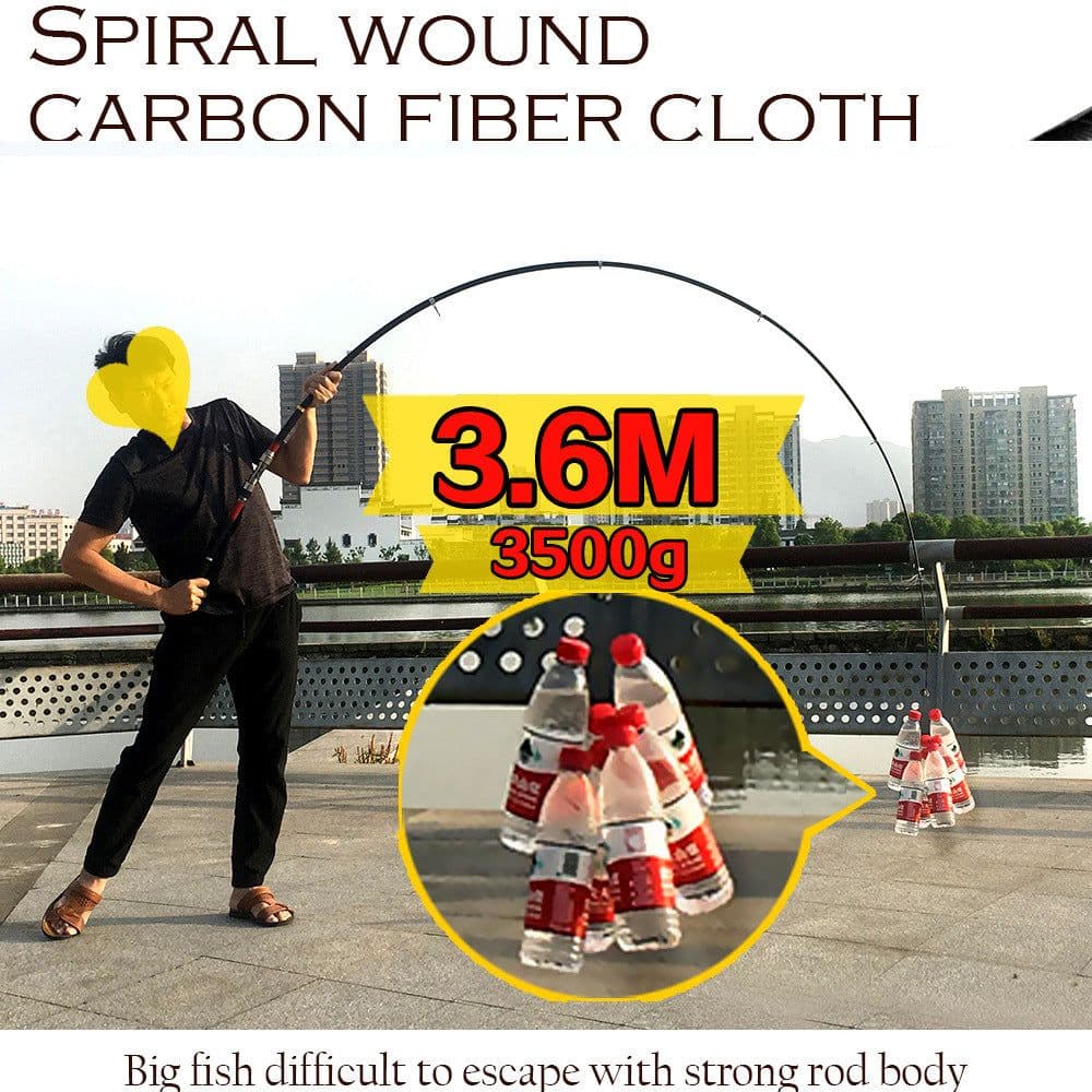 image-Super Hard Telescopic Rod Carbon Fiber For Sea Fishing