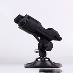 image-Rotatable 360 Degree Spinning Fishing Rod Fixed Holder Inflatable Boat Accessory Dinghy Raft Fishing Tool