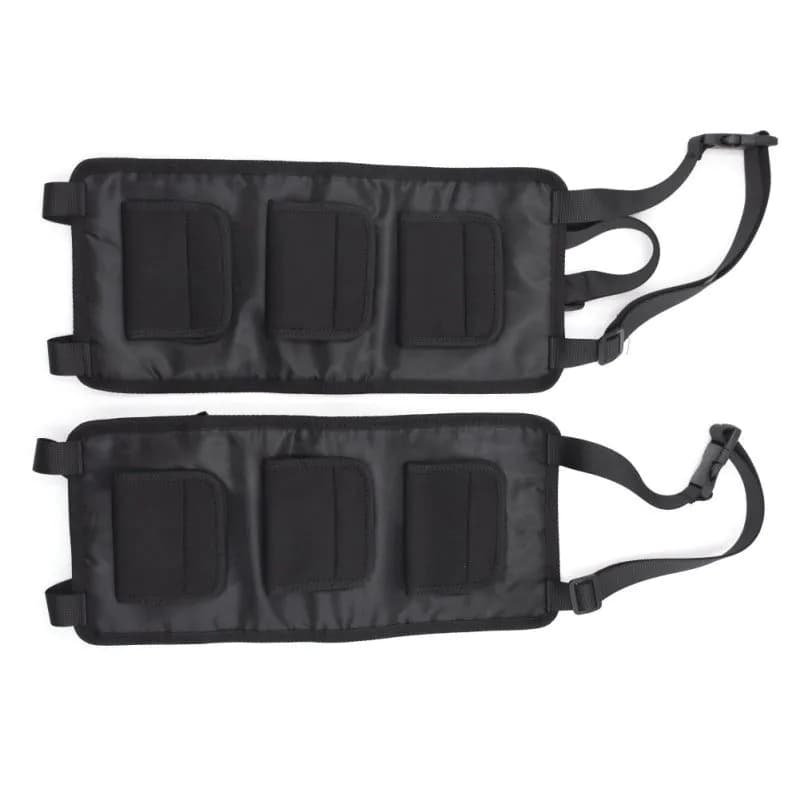 image-Car Seat Oxford Cloth Fishing Rod Hanging Bag Car Rear Seat Fixing Belt