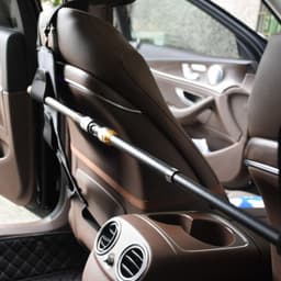 image-Car Seat Oxford Cloth Fishing Rod Hanging Bag Car Rear Seat Fixing Belt