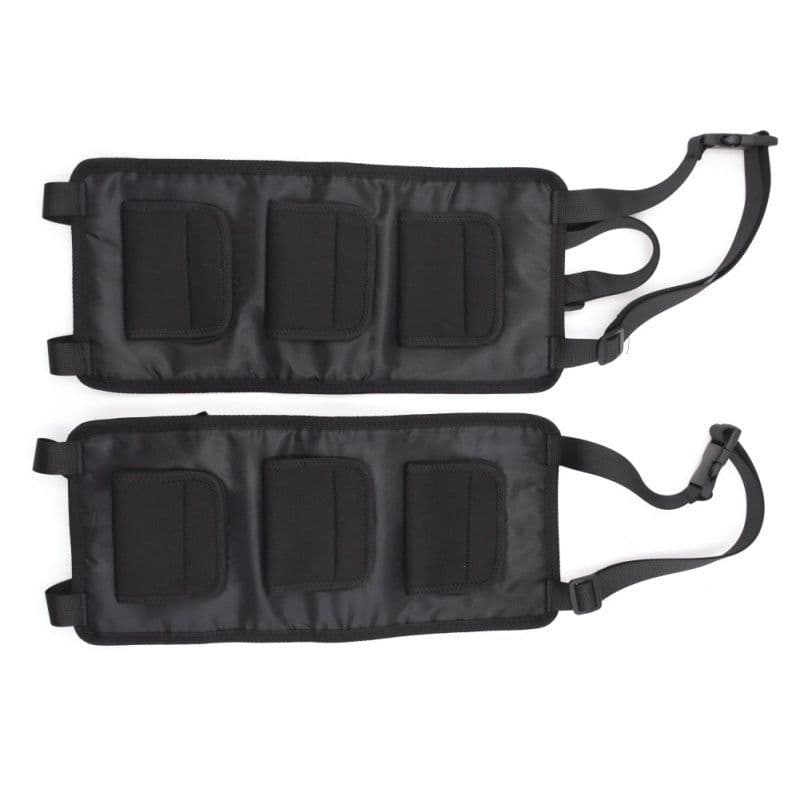 image-Car Seat Oxford Cloth Fishing Rod Hanging Bag Car Rear Seat Fixing Belt