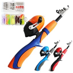 image-Set Gun Handle Telescopic Lure Rod Fishing Rod Fishing Gear