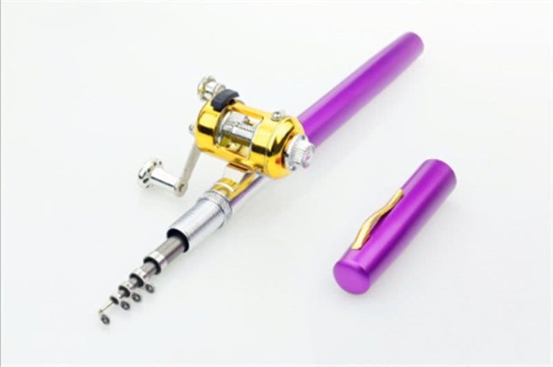 image-Mini Ice Fishing Rod Pocket Raft Rod Portable Gift Fishing Rod