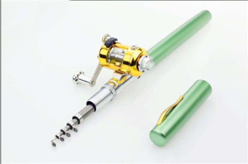 image-Mini Ice Fishing Rod Pocket Raft Rod Portable Gift Fishing Rod
