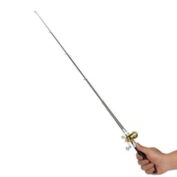 image-Mini Ice Fishing Rod Pocket Raft Rod Portable Gift Fishing Rod