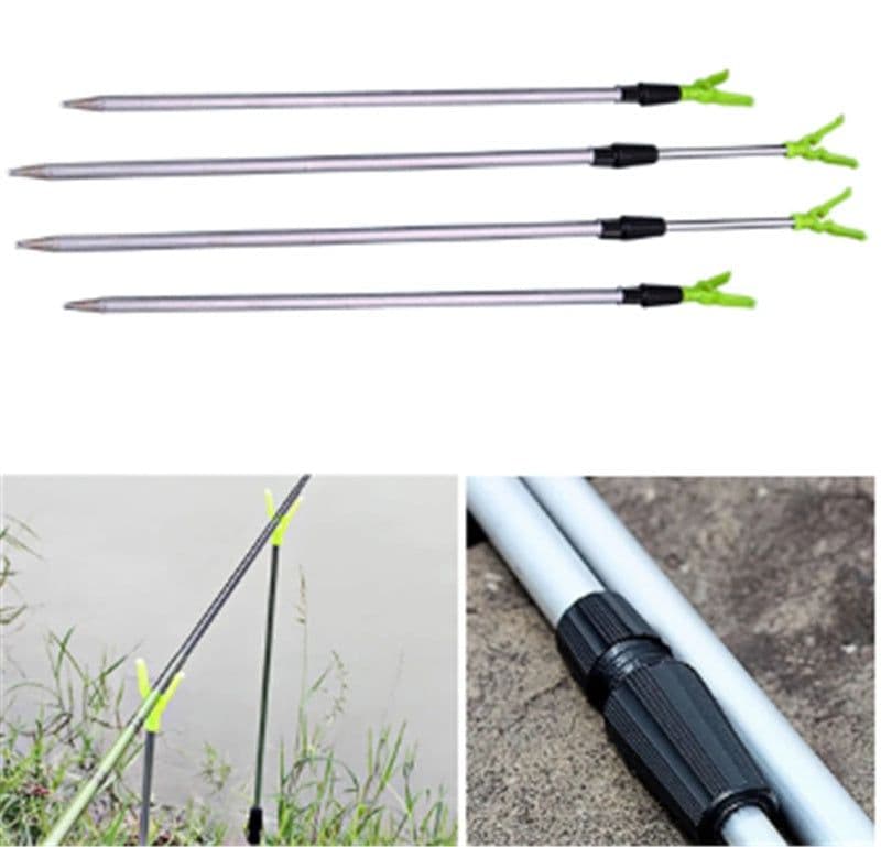 image-Ground Inserted Fishing Rod Turret Bracket Fishing Tackle Accessories