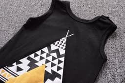 image-Trendy Pattern Men's And Women's Baby Cotton One-piece