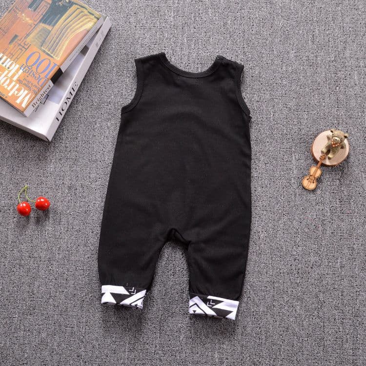 image-Trendy Pattern Men's And Women's Baby Cotton One-piece