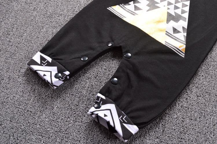 image-Trendy Pattern Men's And Women's Baby Cotton One-piece