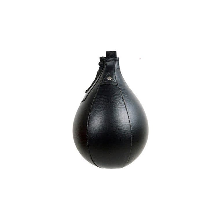 image-Professional Boxing Speed Ball - Hanging PU Pear Shape Black
