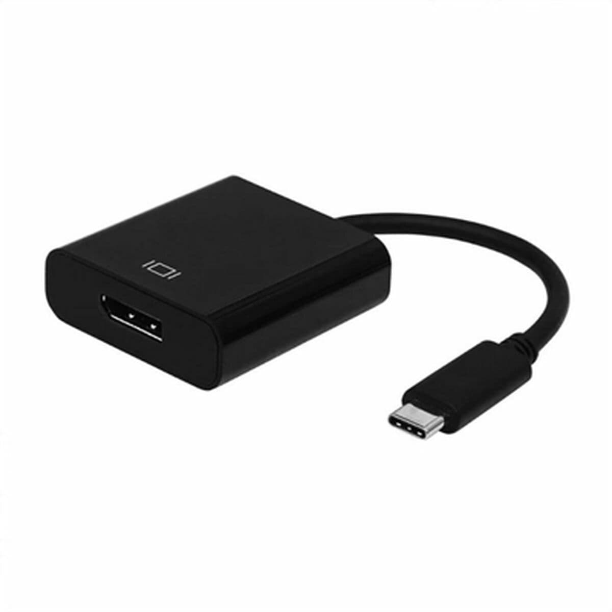 image-USB-C to DisplayPort Adapter Aisens A109-0394 Black 80 cm