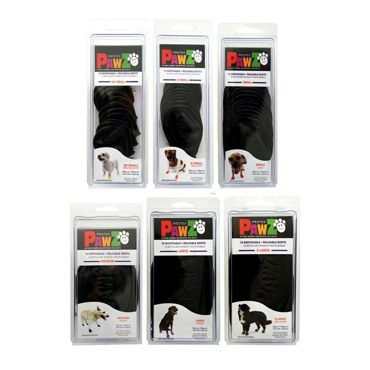 image-Boots Pawz Tiny Dog 12 Units