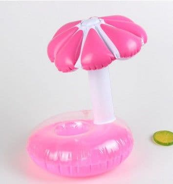 image-Pvc Inflatable Water Toy, Water Inflatable Coaster, Floating Drink Cup Holder