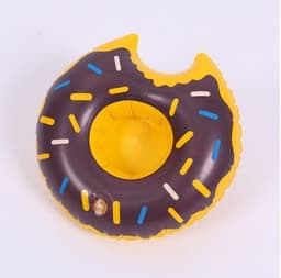 image-Pvc Inflatable Water Toy, Water Inflatable Coaster, Floating Drink Cup Holder