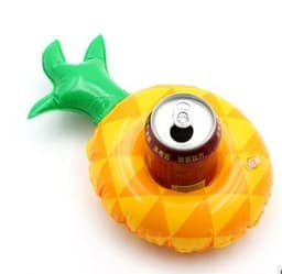 image-Pvc Inflatable Water Toy, Water Inflatable Coaster, Floating Drink Cup Holder