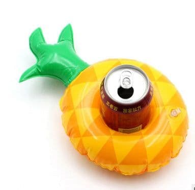 image-Pvc Inflatable Water Toy, Water Inflatable Coaster, Floating Drink Cup Holder