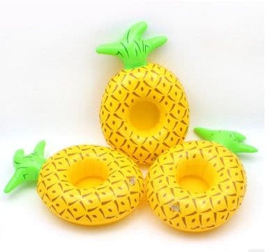 image-Pvc Inflatable Water Toy, Water Inflatable Coaster, Floating Drink Cup Holder