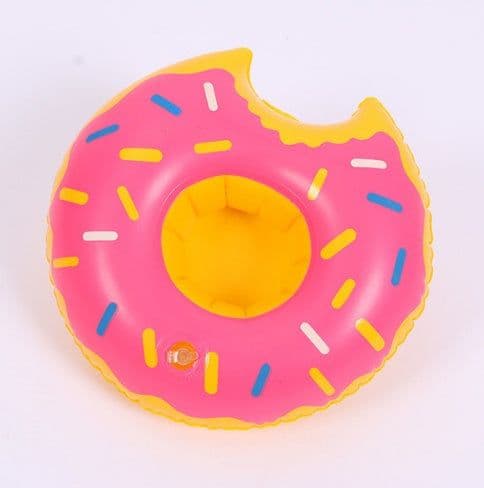 image-Pvc Inflatable Water Toy, Water Inflatable Coaster, Floating Drink Cup Holder