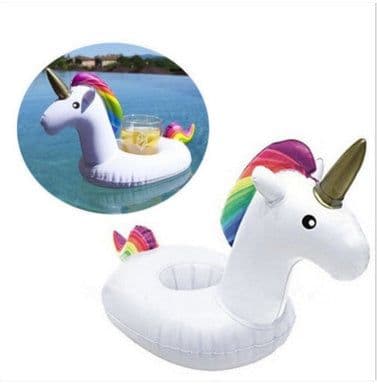 image-Pvc Inflatable Water Toy, Water Inflatable Coaster, Floating Drink Cup Holder