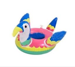 image-Pvc Inflatable Water Toy, Water Inflatable Coaster, Floating Drink Cup Holder