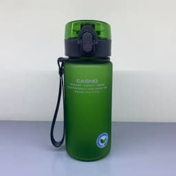image-Cassino Frosted Sports Water Cup Plastic Handy Cup Men And Women