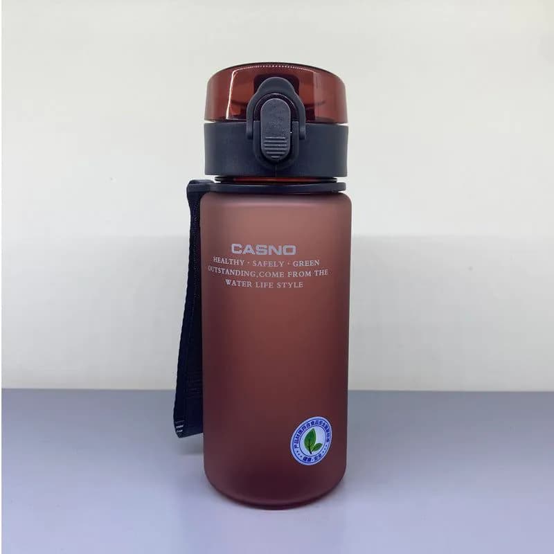 image-Cassino Frosted Sports Water Cup Plastic Handy Cup Men And Women