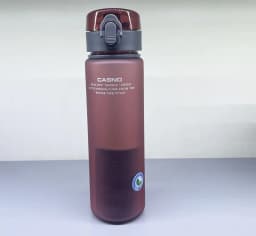 image-Cassino Frosted Sports Water Cup Plastic Handy Cup Men And Women
