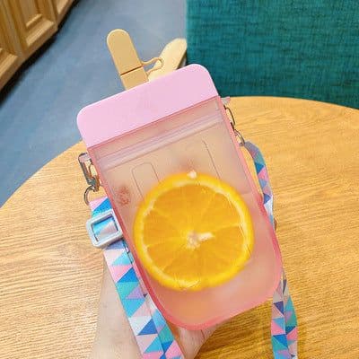 image-Summer Children's Water Cup Baby Portable Cup Straw