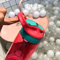 image-Children's water cup, baby straw cup, leak-proof cup