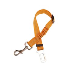 image-Adjustable Dog Seat Belt Dog Car Seatbelt Harness Leads Elastic Reflective Safety Rope
