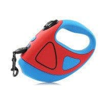image-Pet Dog Automatic Retractable Fiber Leash Night Safety LED Shining Automatic Stretching Dog Hand Holding Rope Pet Supplies