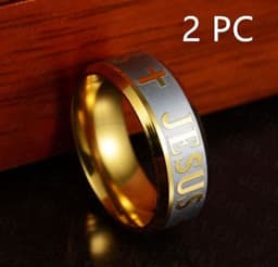 image-Jesus Cross Stainless Steel Ring