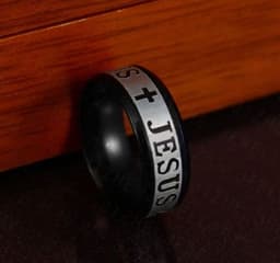 image-Jesus Cross Stainless Steel Ring