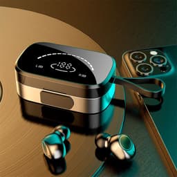image-Wirless Bluetooth Earphones For Note 20 S10 S20 TWS Mic Stereo Bass Headphone Sports Earbuds