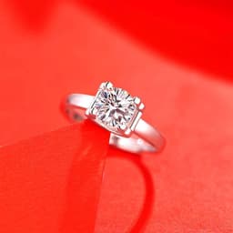 image-Female Ring Imitation Moissan Diamond Ring Female